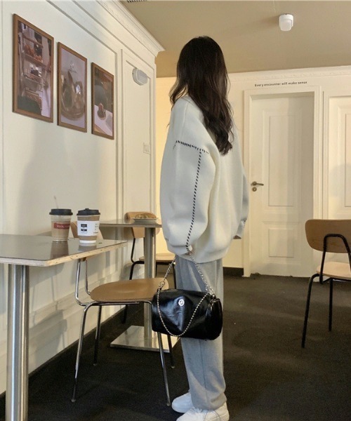 paravion（パラビオン）の「ステッチオーバーカーディガン（カーディガン/ボレロ・レディース・アイボリー・FREE）」の5枚目の写真