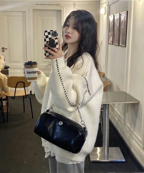 paravion（パラビオン）の「ステッチオーバーカーディガン（カーディガン/ボレロ・レディース・アイボリー・FREE）」の15枚目の写真