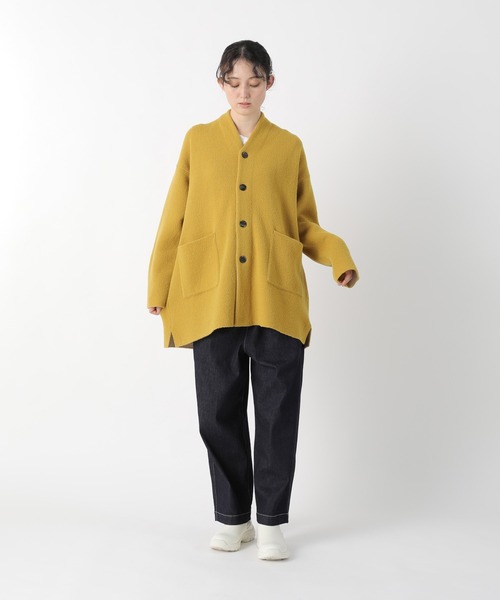 Plantation（プランテーション）の「コットンストレッチデニム / パンツ（その他パンツ・レディース・ネイビー・M size/S size）」の4枚目の写真