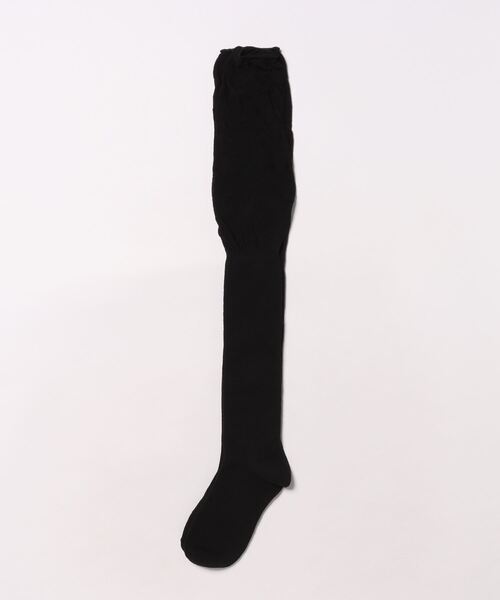 BARELY BLUE（ベアリーブルー）の「【 BARELY BLUE / ベアリーブルー 】 切り替え ルーズ リブ ニーハイソックス（ソックス/靴下・レディース・グレー/アイボリー/ブラック・FREE）」の11枚目の写真