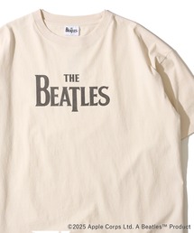 【THE BEATLES/ザ ビートルズ】ピグメント加工ロゴプリントTシャツ