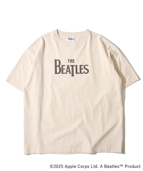 The Beatles(ザビートルズ)の「【THE BEATLES/ザ ビートルズ】ピグメント加工ロゴプリントTシャツ(Tシャツ/カットソー・レディース・ブラック/ホワイト・MEDIUM/X-LARGE/LARGE)」の7枚目の写真