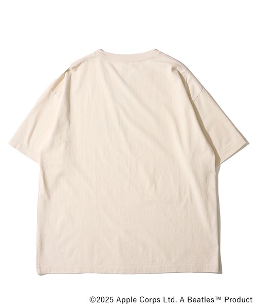 The Beatles(ザビートルズ)の「【THE BEATLES/ザ ビートルズ】ピグメント加工ロゴプリントTシャツ(Tシャツ/カットソー・レディース・ブラック/ホワイト・MEDIUM/X-LARGE/LARGE)」の6枚目の写真