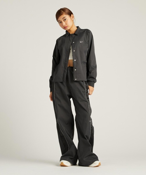 ナイキ スポーツウェアウィメンズ ウーブンパンツHQ3751-010 Black NIKE（ナイキ）の「《セットアップ対応商品》ナイキ スポーツ