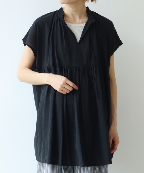 yuni Recycle/Cotton/Nylon 2way ペプラムブラウス 楽天市場】【更に快適になって登場！】無敵のパールブラウス