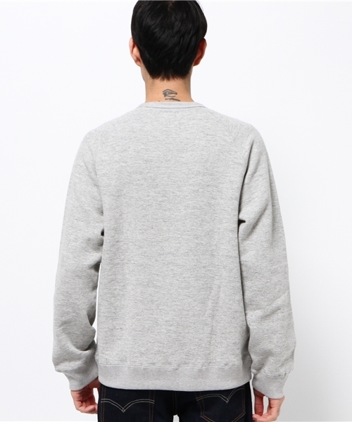 BEAMS（ビームス）の「BEAMS / コットン × ウール スウェットシャツ（スウェット・メンズ・ネイビー/オフホワイト/ブラック系その他・SMALL/X-LARGE/LARGE/MEDIUM）」の5枚目の写真