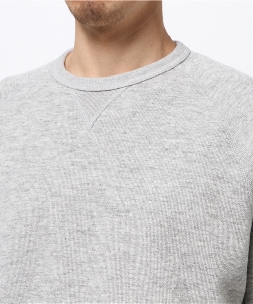 BEAMS（ビームス）の「BEAMS / コットン × ウール スウェットシャツ（スウェット・メンズ・ネイビー/オフホワイト/ブラック系その他・SMALL/X-LARGE/LARGE/MEDIUM）」の6枚目の写真