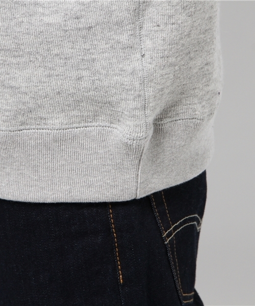 BEAMS（ビームス）の「BEAMS / コットン × ウール スウェットシャツ（スウェット・メンズ・ネイビー/オフホワイト/ブラック系その他・SMALL/X-LARGE/LARGE/MEDIUM）」の8枚目の写真