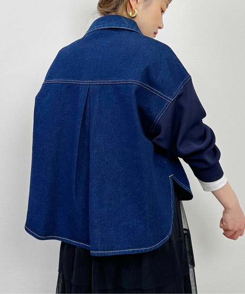 LUGIVA ルギヴァ 新品ドルマンスリーブデニムジャケット レレレさんMal. LUGIVA ルギヴァ 新品ドルマンスリーブデニムジャケット レレレ