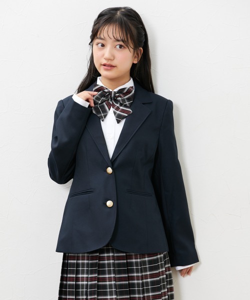 今期購入新品ソーノSONO ドットジャガードチュニックジャケット卒業式フォーマル 卒業】ジャケット（女の子 子供服 ジュニア服）（テーラード