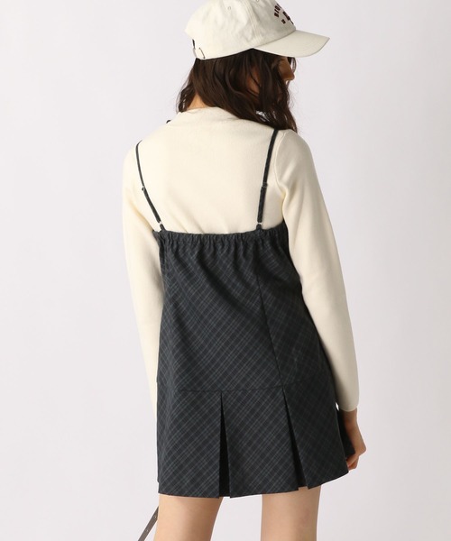 FOREVER 21（フォーエバー トゥエンティーワン）の「【2025SS】ボウタイ付きチェックキャミワンピース（ワンピース・レディース・グリーン/チャコールグレー/ベージュ・SMALL/MEDIUM）」の13枚目の写真