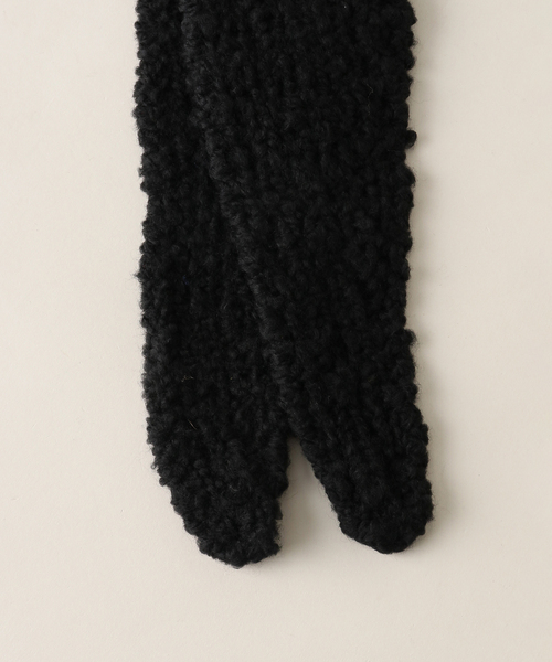 IENA LA BOUCLE（イエナラブークル）の「KARAKORAM/カラコルム フード付きマフラー 4291-SBO（マフラー・レディース・ブラック・FREE）」の8枚目の写真