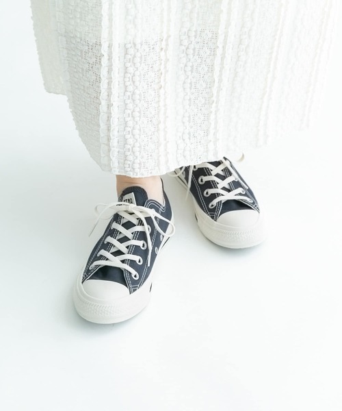 CONVERSE ALL STAR（コンバースオールスター）の「CONVERSE　ALL STAR WASHED CANVAS OX（スニーカー・レディース・ブルー・4/4.5/5）」の7枚目の写真
