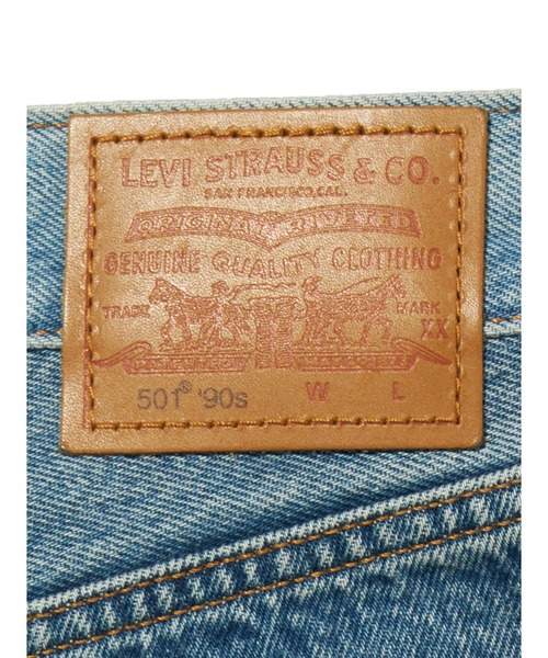 Levi's(リーバイス)の「Levi's/リーバイス 501(R) ジーンズ '90S ウェスタン ミディアムインディゴ(デニムパンツ・レディース・インディゴブルー・23inch/24inch/25inch/26inch/27inch/28inch)」の10枚目の写真