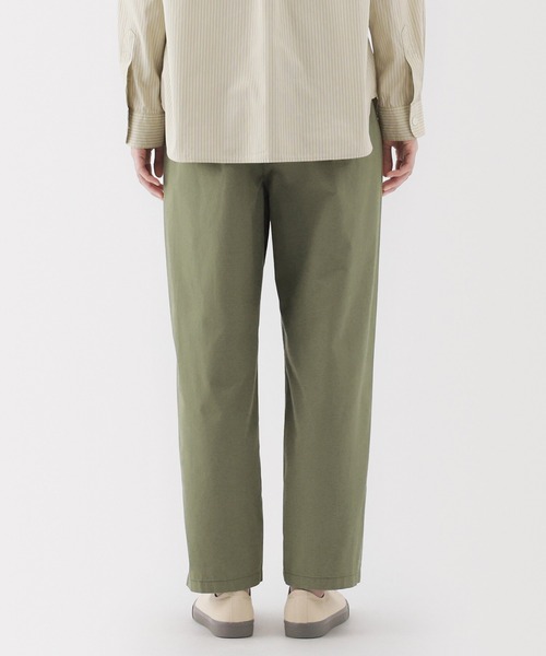 無印良品（ムジルシリョウヒン）の「婦人　洗いざらし　コットンイージーテーパードパンツ（その他パンツ・レディース・ベージュ/ピンク/ブラック/カーキ系・XL/M/S/L）」の19枚目の写真