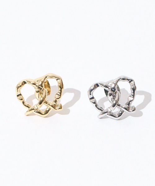 プレッツェルピアス（ピアス（片耳用））｜flower（フラワー）の