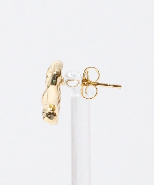 【Hei】rope pretzel earring〜ローププレッツェルピアス#2023春 プレッツェルピアス 片耳用 ピアス（スタッド・一粒