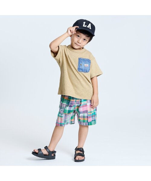 F.O.KIDS(エフオーキッズ)の「アップリケキャップ(キャップ・キッズ・インディゴブルー/カーキ/レインボー/ブラック・50/54/58)」の7枚目の写真