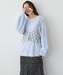 anyfee（エニフィー）の「【anyfee/プラスサイズ】パールビスチェ《新色追加》（キャミソール）」