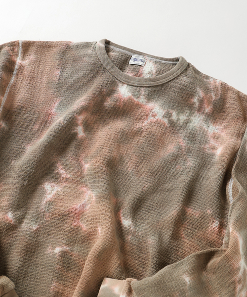 JOURNAL STANDARD J.S HOMESTEAD(ジャーナルスタンダードホームステッド)の「J.S.Homestead / レノメッシュファブリック ロングスリーブT(Tシャツ/カットソー・メンズ・ブラック/アイボリー/カーキ・MEDIUM/LARGE)」の7枚目の写真