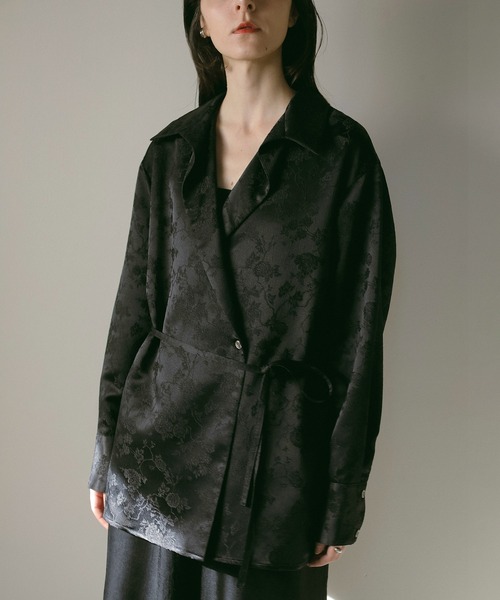 マノフ manof CUT JACQUARD SHIRT CUT JACQUARD SHIRT｜TOPS(トップス)｜MANOF OFFICIAL ONLINE STORE