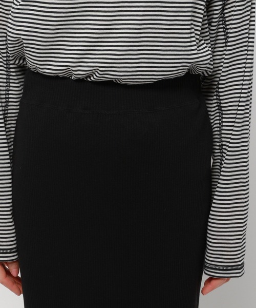 niko and...(ニコアンド)の「アソートサイドリブスカート(スカート・レディース・ホワイト/ライトグレー/グリーン/ブラック・LARGE/MEDIUM)」の20枚目の写真