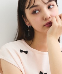 QUEENS COURT（クイーンズコート）の「ハートラインイヤリング（イヤリング）」