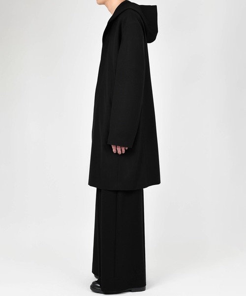 LAD MUSICIAN（ラッドミュージシャン）の「HOODED LONG JACKET（テーラードジャケット・メンズ・ブラック・42/44）」の4枚目の写真