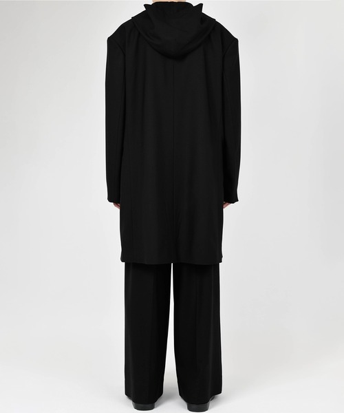 LAD MUSICIAN（ラッドミュージシャン）の「HOODED LONG JACKET（テーラードジャケット・メンズ・ブラック・42/44）」の5枚目の写真
