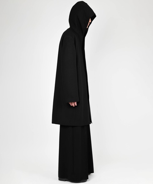 LAD MUSICIAN（ラッドミュージシャン）の「HOODED LONG JACKET（テーラードジャケット・メンズ・ブラック・42/44）」の6枚目の写真