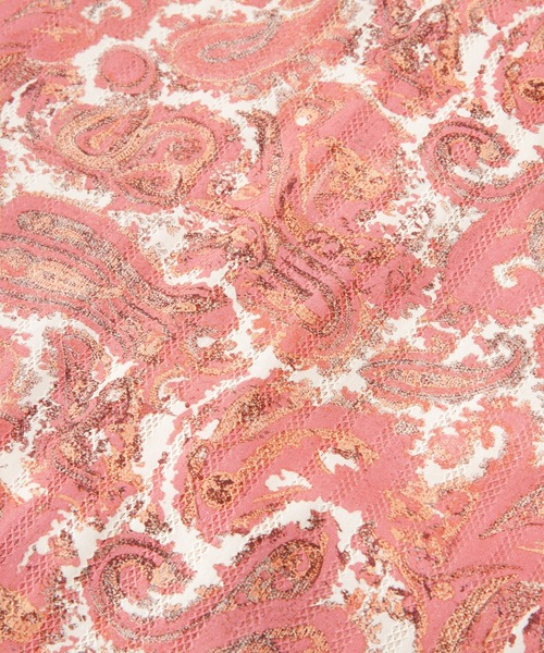 AMERICAN RAG CIE（アメリカンラグシー）の「for BAYFLOW ペイズリーハーフスリーブシャツ（シャツ/ブラウス・メンズ・レッド/ブラック・L/M）」の16枚目の写真