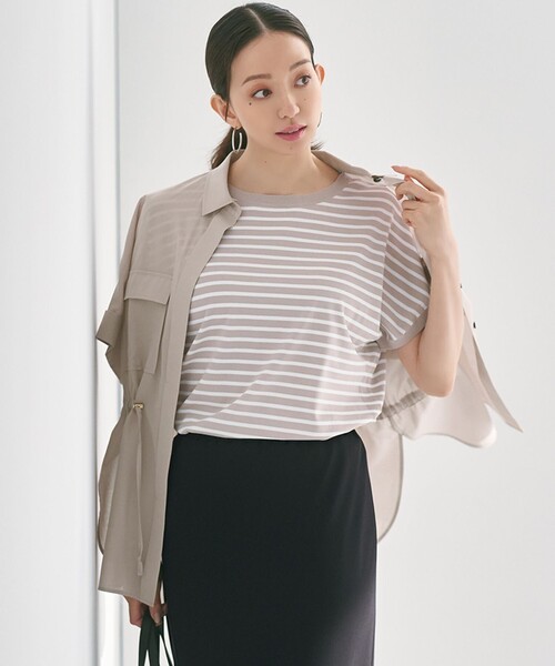 新色追加/洗える】レーヨンポリエステルストレッチ プルオーバー