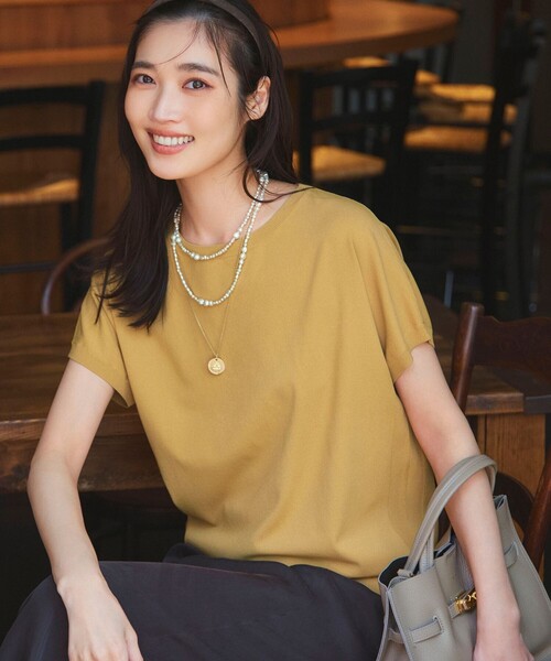 新色追加/洗える】レーヨンポリエステルストレッチ プルオーバー