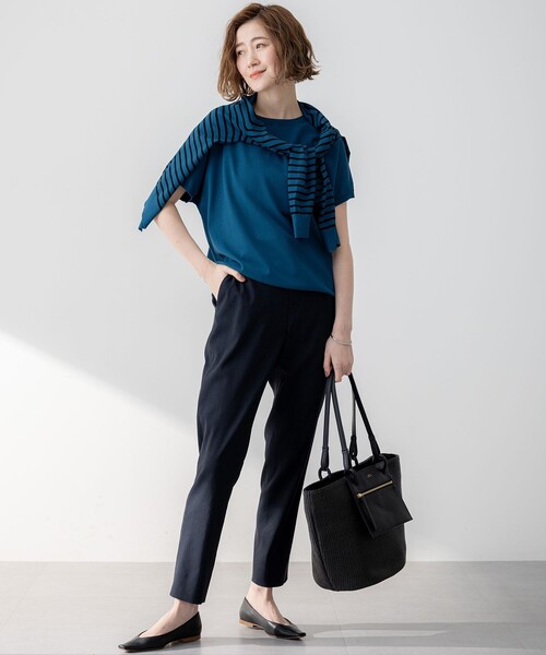 新色追加/洗える】レーヨンポリエステルストレッチ プルオーバー