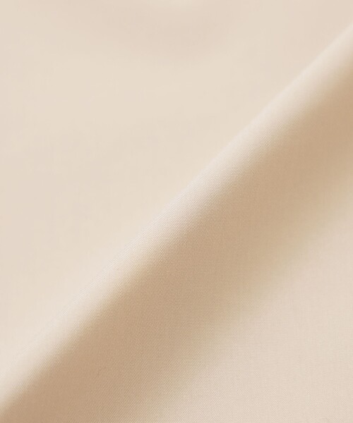 セール】レインウェザークロスノーカラーミドルジャケット（ノーカラー