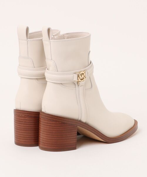 Michael Michael Korsレザー アンクルブーツ Michael Michael Kors レザー アンクルブーツ | ブラック
