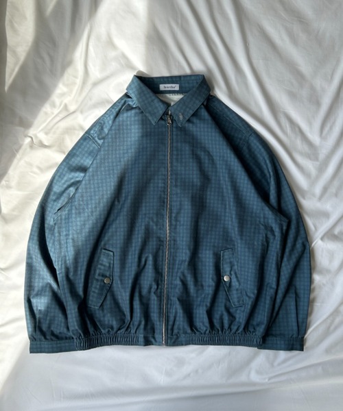 BROKEN BASE（ブロークンベース）の「スウィングトップ（ナイロンジャケット・メンズ・グレー系/グリーン系/ネイビー・SMALL/MEDIUM/LARGE）」の19枚目の写真