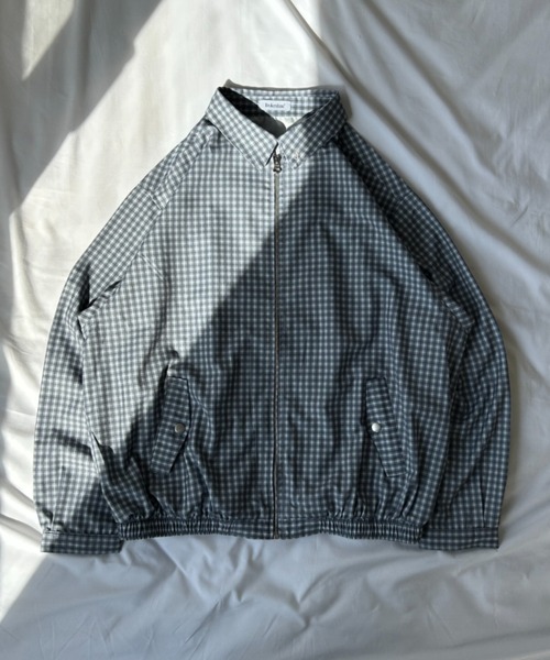 BROKEN BASE（ブロークンベース）の「スウィングトップ（ナイロンジャケット・メンズ・グレー系/グリーン系/ネイビー・SMALL/MEDIUM/LARGE）」の18枚目の写真