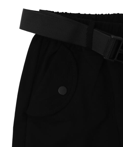 WOND(ウォンド)の「WOND/ベルト付きワイドカーゴパンツ(カーゴパンツ・レディース・ブラック/カーキ・FREE)」の19枚目の写真