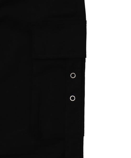 WOND(ウォンド)の「WOND/ベルト付きワイドカーゴパンツ(カーゴパンツ・レディース・ブラック/カーキ・FREE)」の21枚目の写真