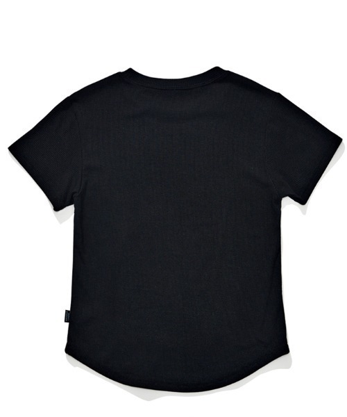 ACOVER（オコボ）の「A'GEM/9 × .kom 『ACOVER/オコボ』 Essential Golji Short Sleeve T-shirt/エッセンシャルリブ半袖TEE（Tシャツ/カットソー・レディース・ホワイト/グレー/ブラック・FREE）」の13枚目の写真