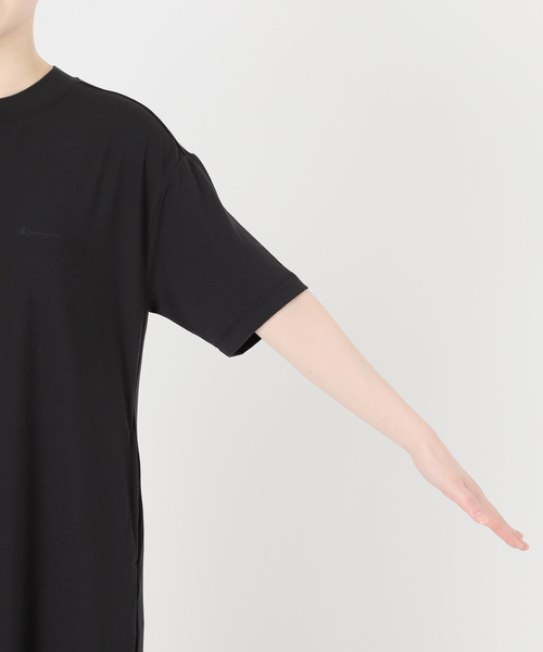 Spick & Span ブラックシャツワンピース 半袖 セール】《一部店舗+WEB限定》Champion/チャンピオン T-SHIRT