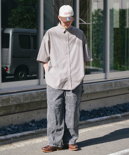 DC SHOES(ディーシーシューズ)の「【DC】ダブルニー/ワイドデニムペインターパンツ(デニムパンツ・メンズ・ダークグレー/ブルー・LARGE/MEDIUM)」の11枚目の写真