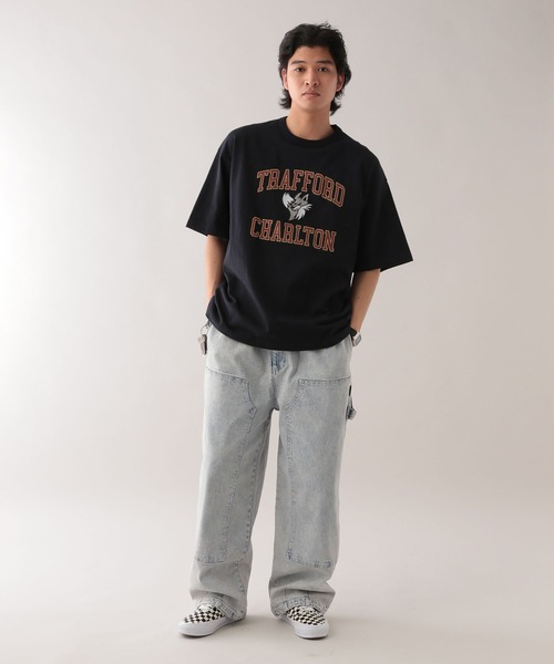 DC SHOES(ディーシーシューズ)の「【DC】ダブルニー/ワイドデニムペインターパンツ(デニムパンツ・メンズ・ダークグレー/ブルー・LARGE/MEDIUM)」の3枚目の写真