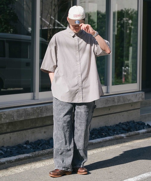 DC SHOES(ディーシーシューズ)の「【DC】ダブルニー/ワイドデニムペインターパンツ(デニムパンツ・メンズ・ダークグレー/ブルー・LARGE/MEDIUM)」の10枚目の写真