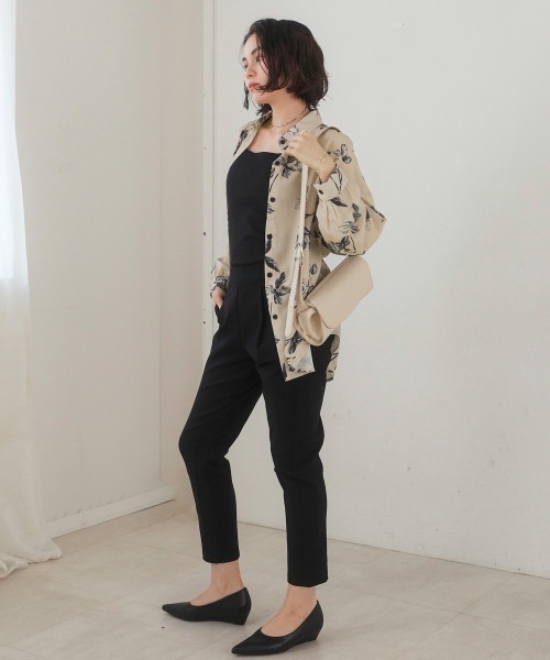 Bou Jeloud(ブージュルード)の「アソート柄ブラウス(シャツ/ブラウス・レディース・ベージュ/ブルー/ブラック・FREE)」の9枚目の写真