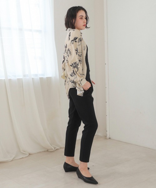 Bou Jeloud(ブージュルード)の「アソート柄ブラウス(シャツ/ブラウス・レディース・ベージュ/ブルー/ブラック・FREE)」の11枚目の写真