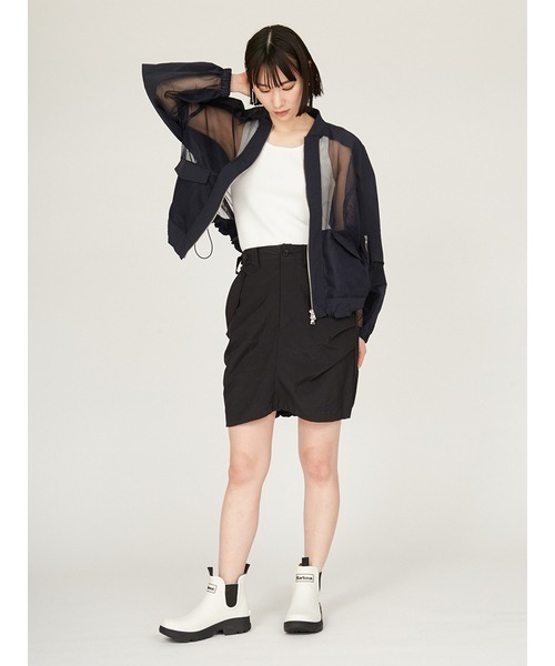 emmi（エミ）の「リブニットタンクトップ（タンクトップ・レディース・ミント/キャメル/ダークブラウン/オフホワイト・FREE）」の6枚目の写真