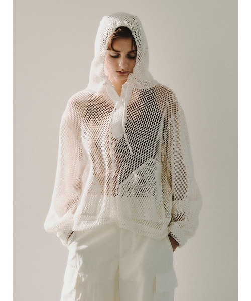 emmi（エミ）の「リブニットタンクトップ（タンクトップ・レディース・ミント/キャメル/ダークブラウン/オフホワイト・FREE）」の10枚目の写真