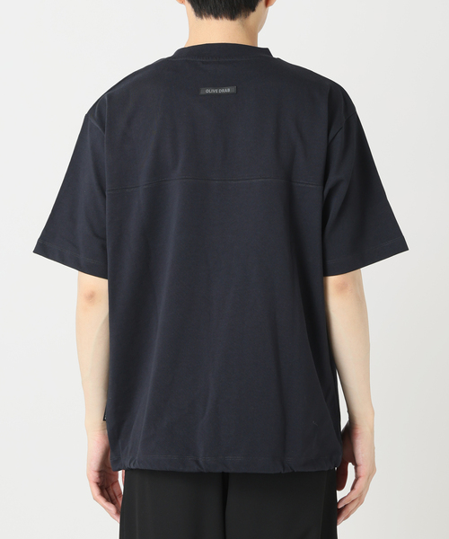 ebure 半袖Tシャツ 2色セット ≪追加≫OLIVEDRAB/キャリーポケット 半袖Tシャツ（Tシャツ